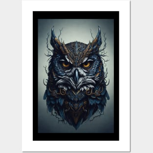 Evil-Owl Posters and Art